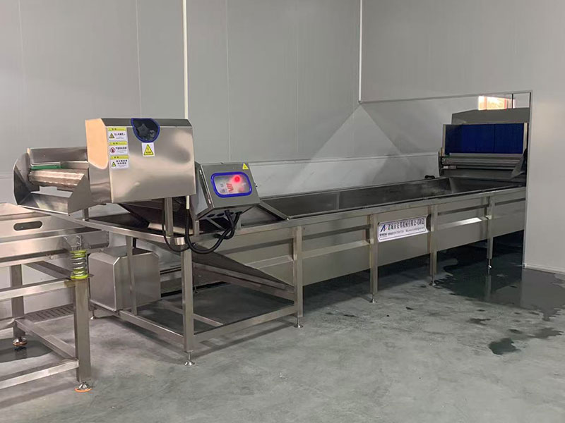 Fujian bamboo shoots customer processing site